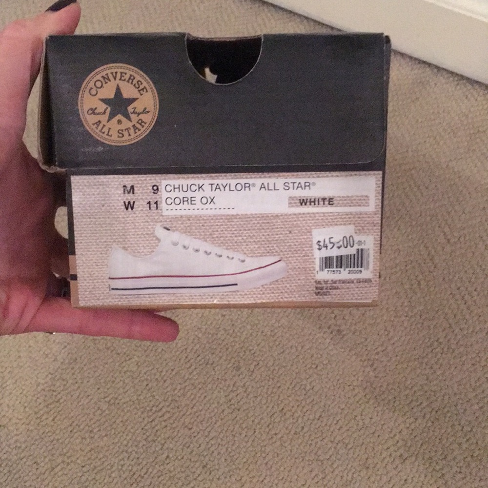 White comverse all stars